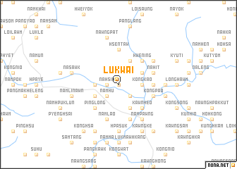 map of Luk-wai