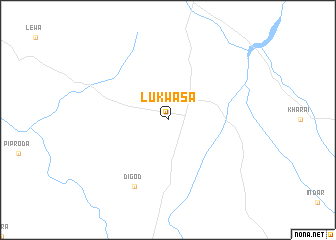 map of Lukwasa