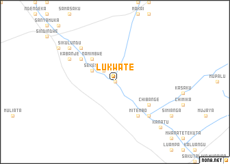 map of Lukwate