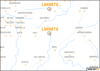 map of Lukwetu