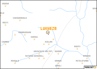 map of Lukweza