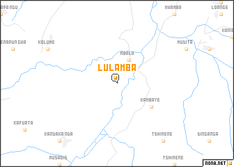 map of Lulamba