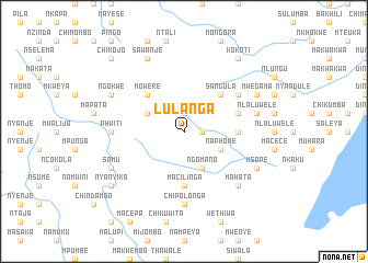 map of Lulanga