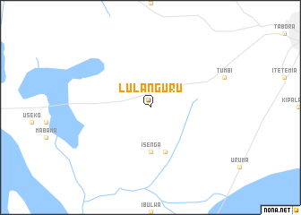 map of Lulanguru