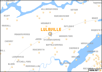 map of Lulaville