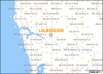 map of Lulbadduwa