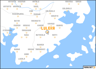 map of Luleka