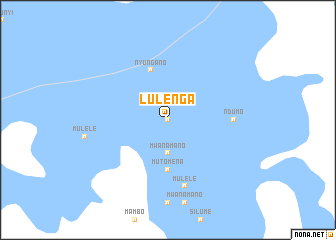 map of Lulenga