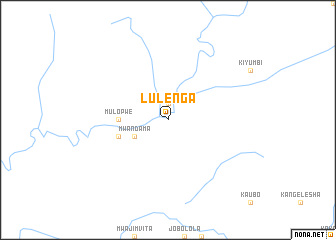 map of Lulenga