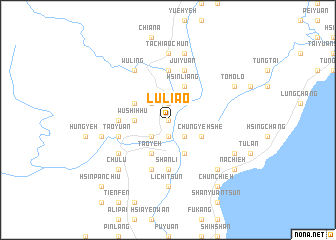 map of Lu-liao