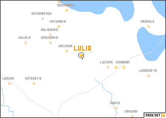 map of Lulia