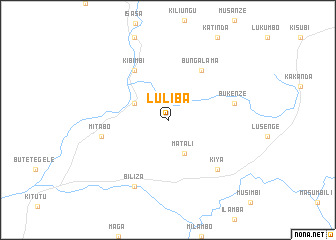 map of Luliba