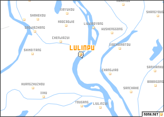 map of Lulinpu