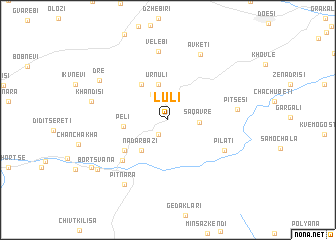 map of Luli