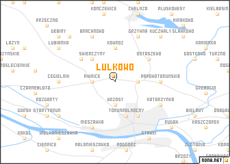 map of Lulkowo