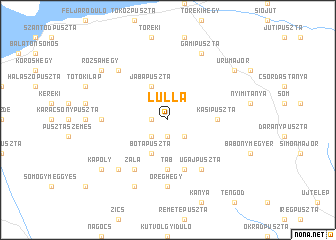 map of Lulla