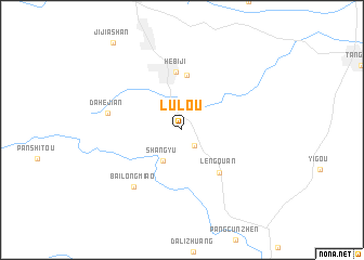 map of Lulou