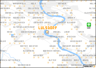 map of Lülsdorf