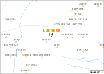 map of Lumamba