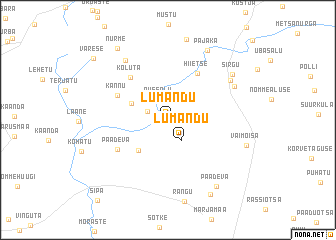 map of Lümandu