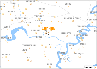 map of Lumane