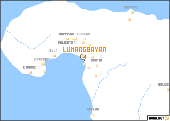 map of Lumang Bayan