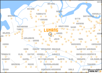 map of Lumang