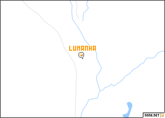 map of Lumanha