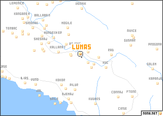 map of Lumas