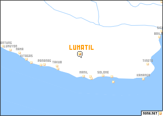 map of Lumatil