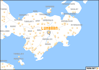 map of Lumbaan