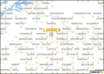 map of Lümbach