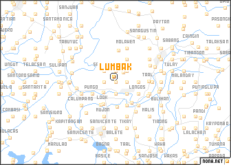 map of Lumbak