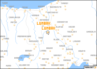 map of Lumbak