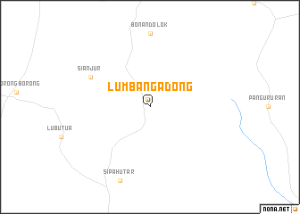 map of Lumbangadong