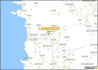 map of Lumbangan