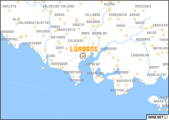 map of Lumbang