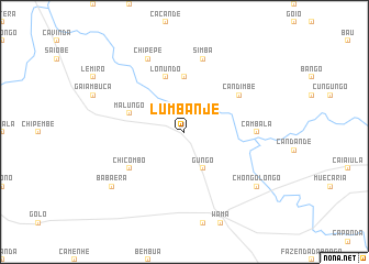 map of Lumbanje