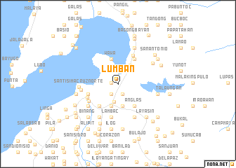 map of Lumban