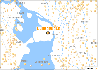 map of Lūmbarwāla