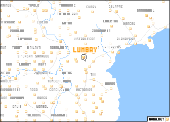 map of Lumbay