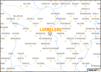 map of Lumbelebu