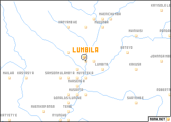 map of Lumbila