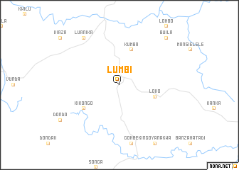map of Lumbi