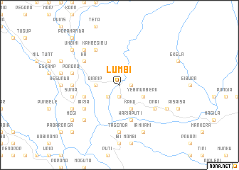 map of Lumbi