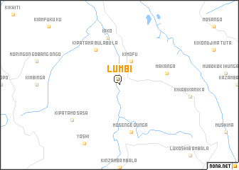 map of Lumbi