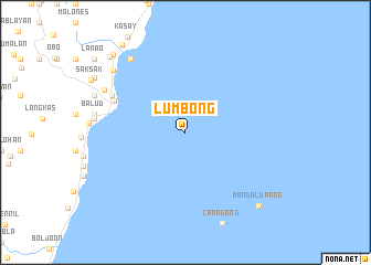 map of Lumbong