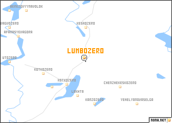 map of Lumbozero