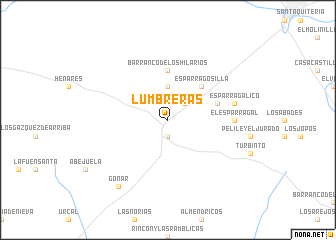 map of Lumbreras