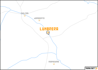 map of Lumbrera
